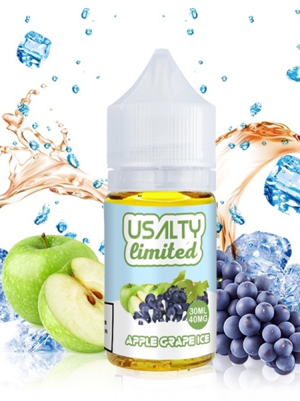 Usalty Limited Apple Grape Ice - Táo Nho Lạnh 30ml/40-60mg