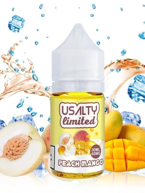 Usalty Limited Peach Mango - Xoài Đào Lạnh 30ml/40-60mg