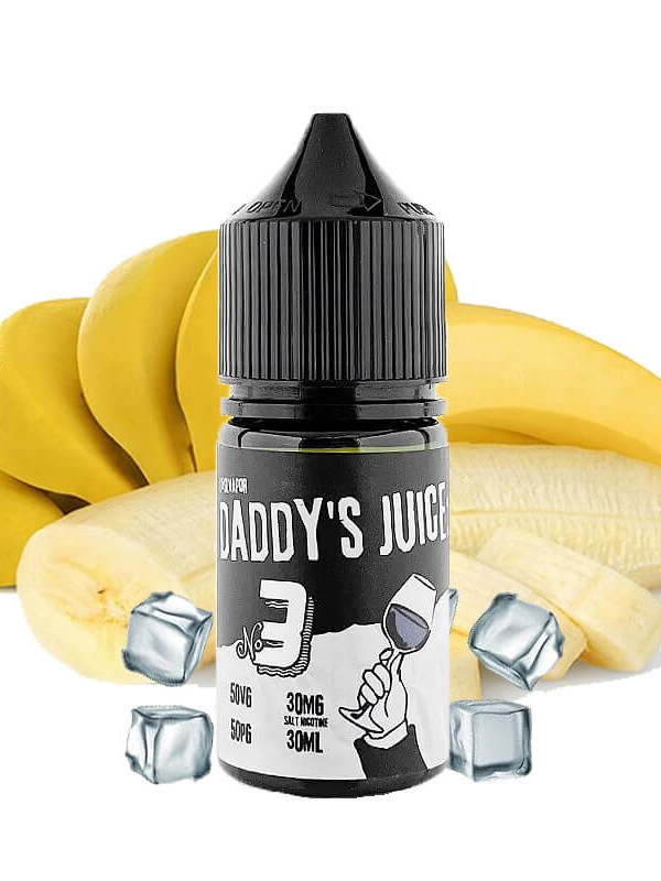 Daddy's Juice No.3 Banana Milk- Sữa Chuối Lạnh 30ML / 30MG - 50MG