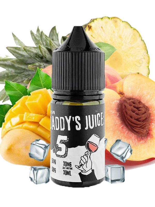 Daddy's Juice No.5 Mango Pineapple Peach- Dứa xoài đào 30ML / 30MG - 50MG