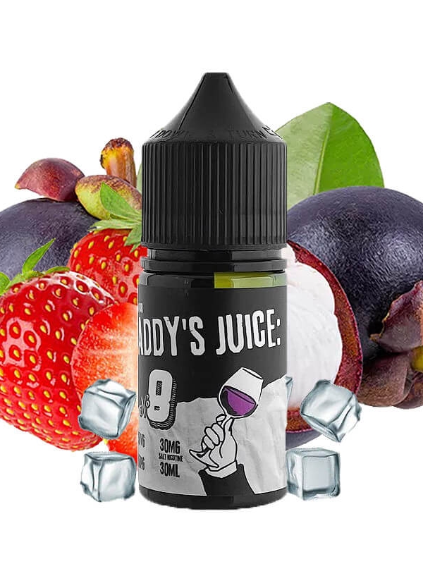Daddy's Juice No.8 Strawberry Mangosteen- Dâu măng cụt 30ML / 30MG - 50MG